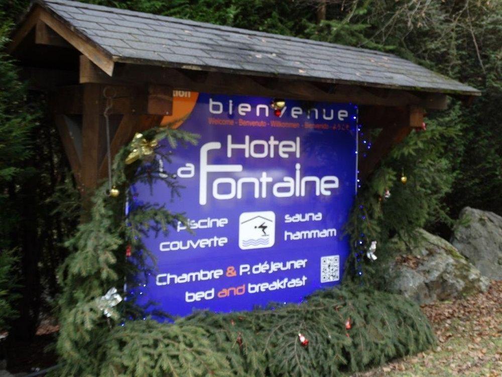 Fontaine Du Mont Blanc Hotel & Spa Les Houches Kültér fotó